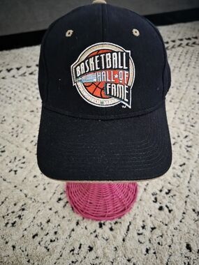 Zephyr Black Basketball Hall of Fame Logo Cap